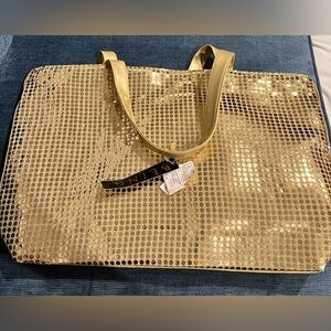BLING Gold Sequin Tote Bag l NWT
